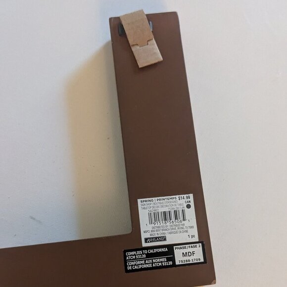 NWT Detailed US Map Letter 'L' Alphabet Sign Michael's Ashland Wall Home Decor - Picture 6 of 8